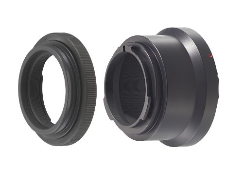 유니버셜 벨로우즈 BAL-F에 대한 Canon EOS R 카메라의 어댑터 링 조합