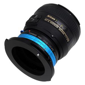  Nikon Nikkor F 소니 CineAlta FZ 마운트 카메라 바디에 G-Type D / SLR 렌즈 장착